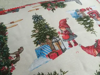 Set Copri Forno e Piano Cottura Natale