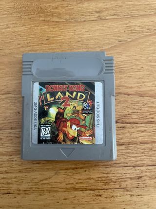 Donkey Kong Land 2 Game Boy Nintendo