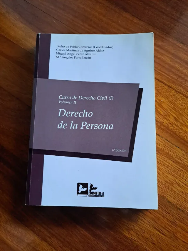 CURSO DERECHO CIVIL I - VOLUMEN II: DERECHO DE ...