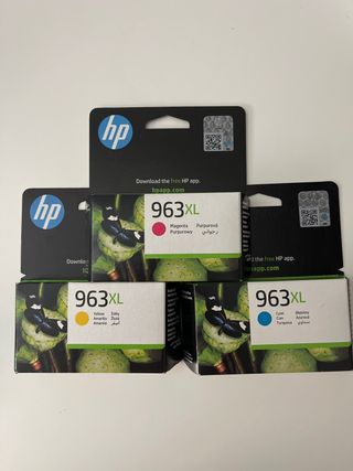 Cartuchos HP 963XL Magenta, Amarillo, Cyan
