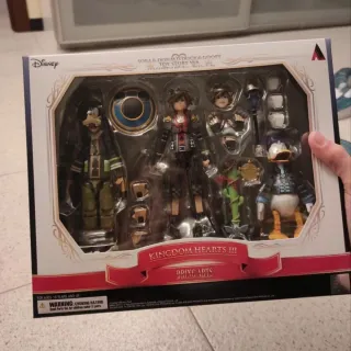Kingdom Hearts III Bring Arts Action Figures