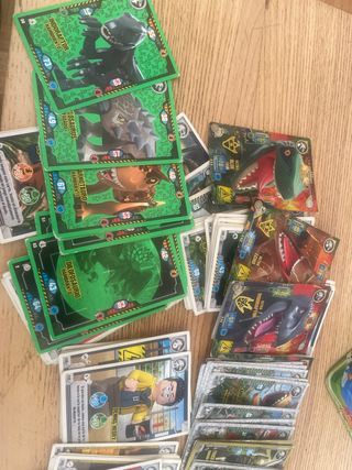 Cartas Lego Jurassic World