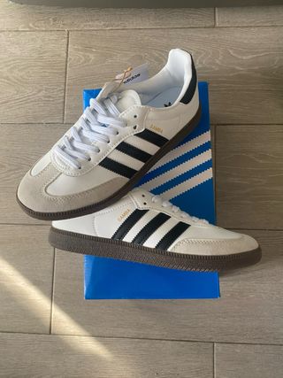 Adidas Samba Blancas y Negras