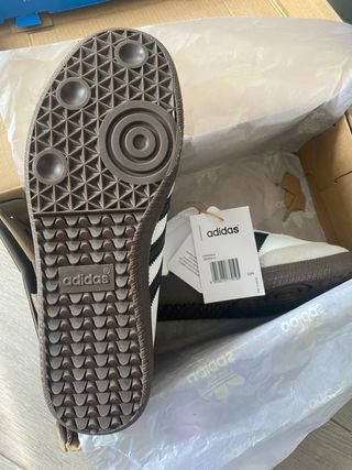 Adidas Samba Blancas y Negras