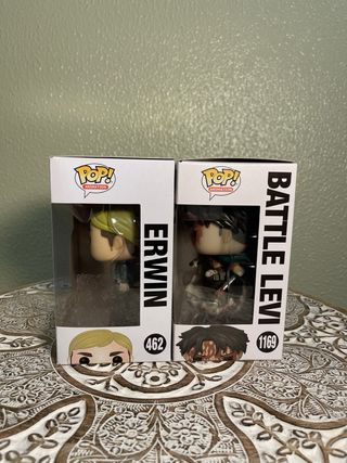 Funko Pop! Attack on Titan Erwin 462 & Levi 1169