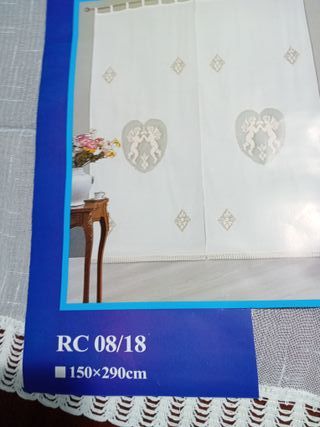 Coppia tendoni artigianali lavorati a macchina