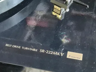 Tocadiscos Sansui SR-222 MKV