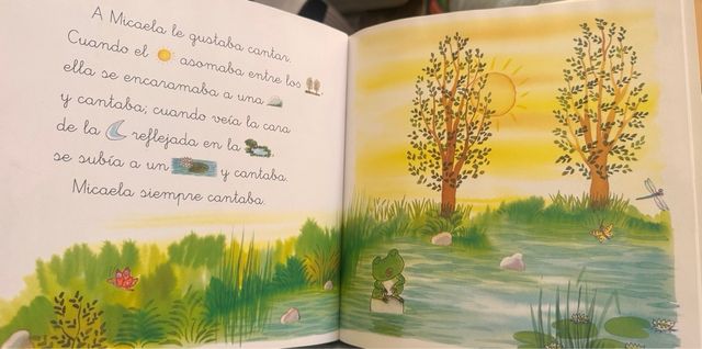 Micaela, una rana ridícula. Sin usar