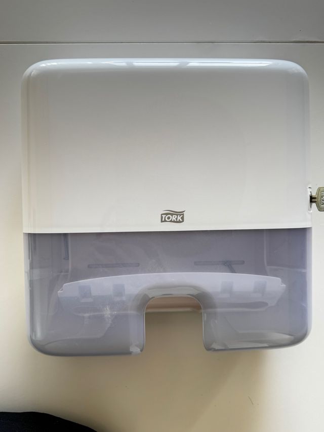 Dispensador Tork Papel Secamanos Blanco