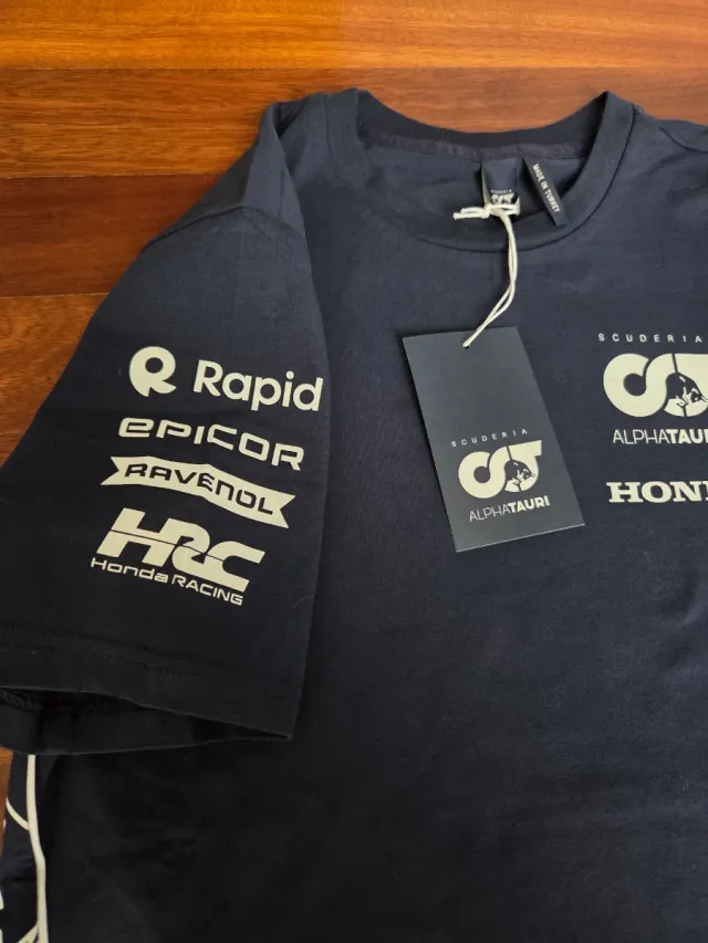 Camiseta AlphaTauri F1 Honda Azul