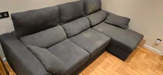 Sofá Eskilstuna Ikea Gris Tela.