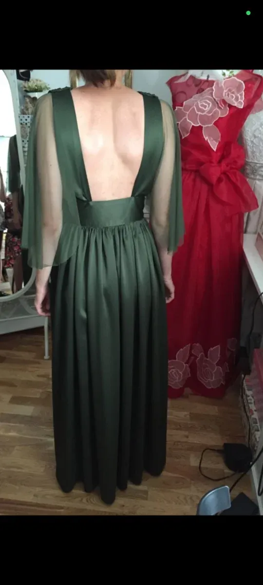 Vestido verde Kaoa.
