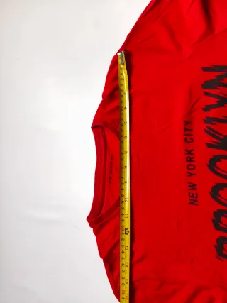 Camiseta roja Brooklyn 1989