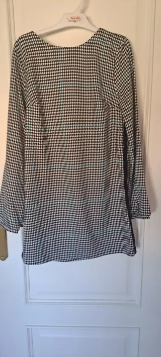 Vestido pata gallo M/L