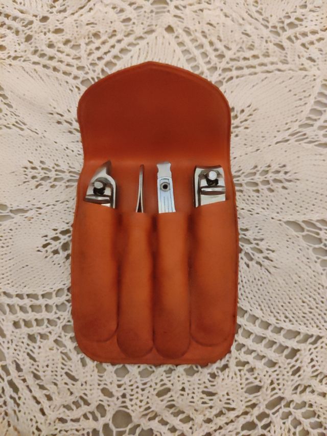 Set Manicure uomo vintage