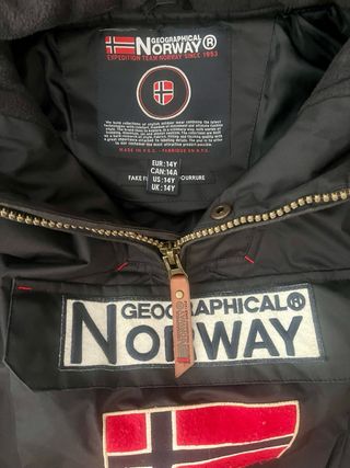 Anorak abrigo Norway impermeable