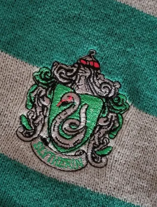 Sciarpa Harry Potter Serpeverde
