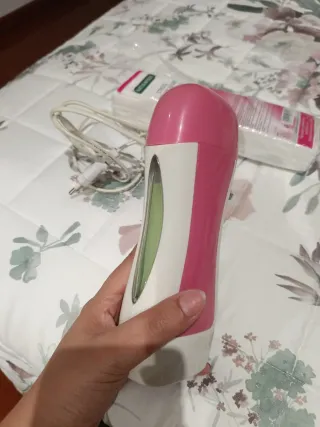 Scaldacera rosa e bianco