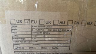 Lubluelu SL60MAX Robot Aspirador y Mopa