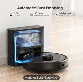 Lubluelu SL60MAX Robot Aspirador y Mopa