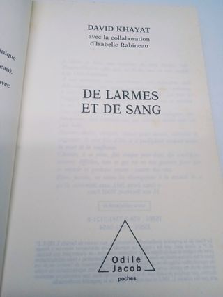 De larmes et de sang