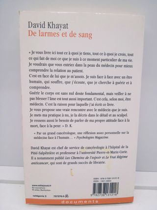 De larmes et de sang