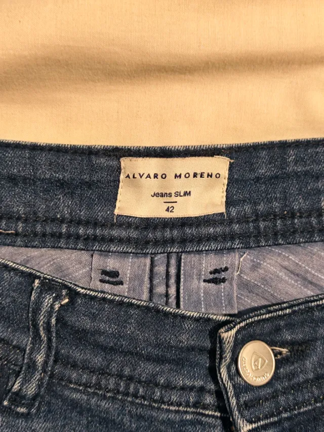 Pantalón Álvaro Moreno Slim Azul Talla M