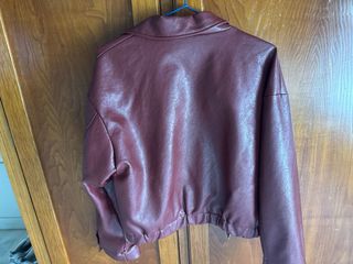 Chaqueta bomber roja