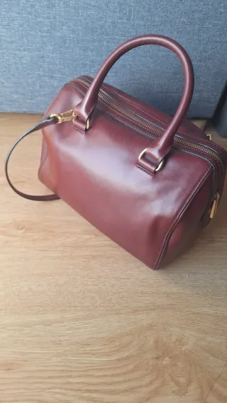 Bolso Bimba y Lola Burdeos Piel