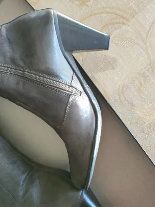 Stivali Nero Giardini grigi donna