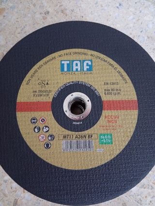 30 Discos de corte radial grande TAF 230mm