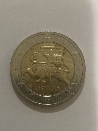 Moneda 2 Euros Lituania 2020