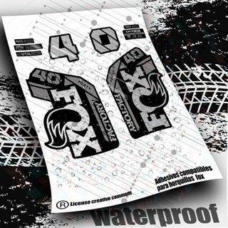 Pegatinas Horquilla Fox 40 Factory wp642