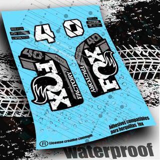 Pegatinas Horquilla Fox 40 Factory wp642