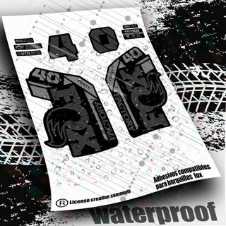 Pegatinas Horquilla Fox 40 Factory wp642