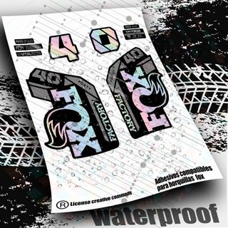 Pegatinas Horquilla Fox 40 Factory wp642