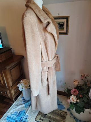 cappotto teddy oversize tg Unica morbido e caldo