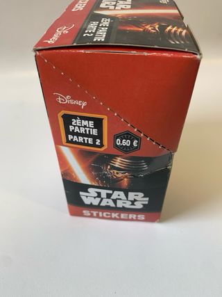Caja Star Wars Topps Stickers 2ª Parte