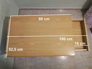 Mesa de dibujo madera tablero regulable