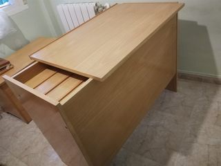 Mesa de dibujo madera tablero regulable