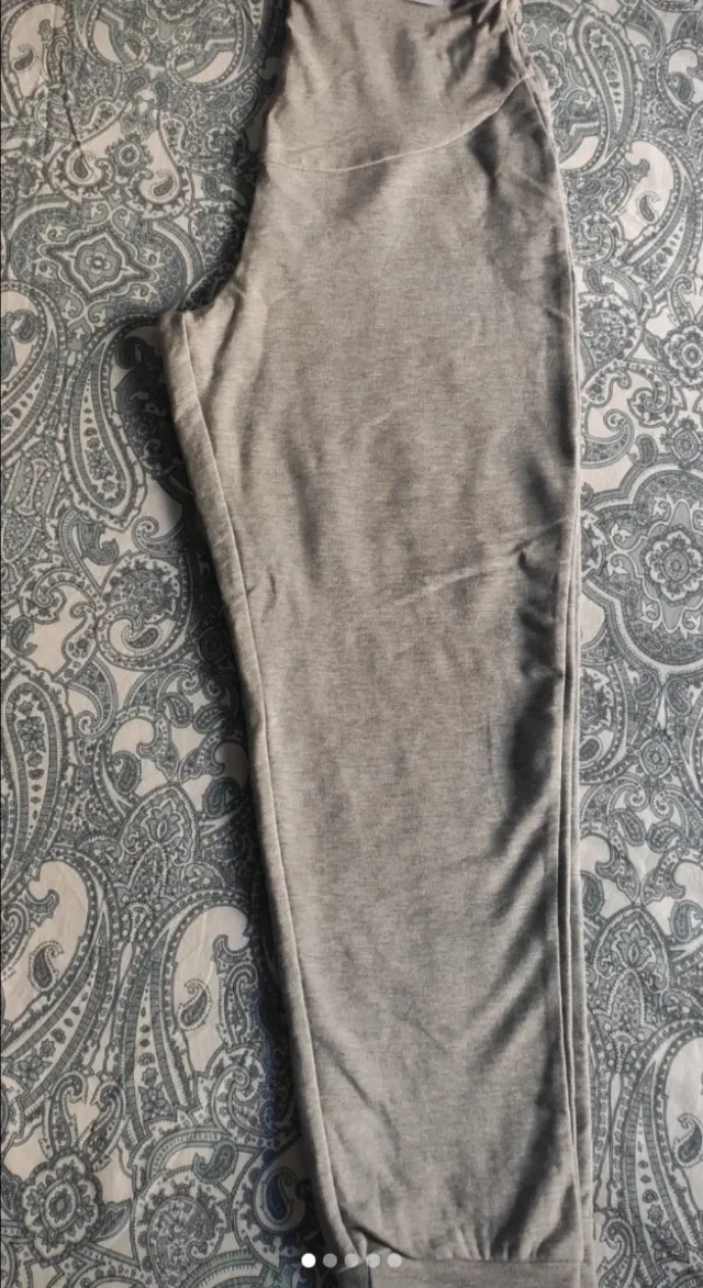 Pantalón Chándal Premamá Talla M Gris