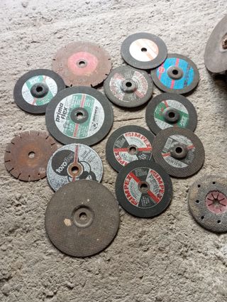 Radial grande y discos de corte nuevod