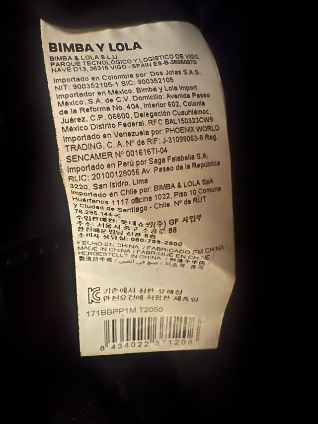 Bolso Bimba y Lola Multicolor