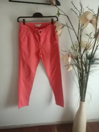 Pantalones Chinos Coral Reiko