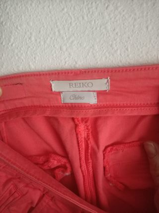 Pantalones Chinos Coral Reiko
