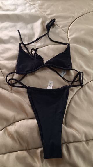 Vestido Zara Negro Fiesta