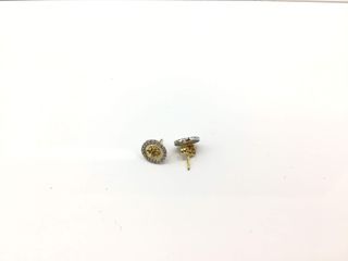 pendientes oro 18k con piedra