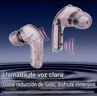 Auriculares Inalámbricos TWS Bluetooth 5.3 (Rosa)