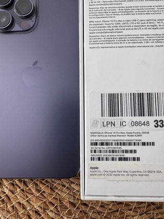 iPhone 14 Pro Max 256GB Morado
