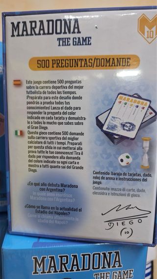 Subbuteo Maradona Edition SSC Napoli